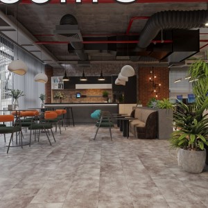 Виниловый SPC ламинат CronaFloor Stone 4V BD-1790-10 Торнадо Дымчатый