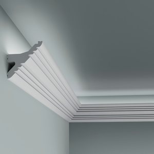 Карниз дюрополимерный Европласт 6.50.705 64х64 мм