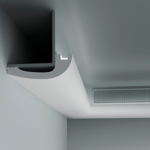 Карниз дюрополимерный Европласт 6.50.709 120х43 мм