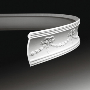 Карниз гибкий полиуретановый Европласт 1.50.120 122х143 мм