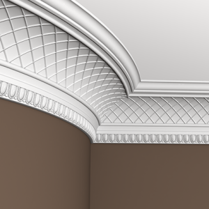 Карниз гибкий полиуретановый Европласт 1.50.138 156х161 мм