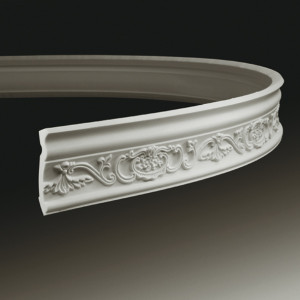 Карниз гибкий полиуретановый Европласт 1.50.162 61х84 мм