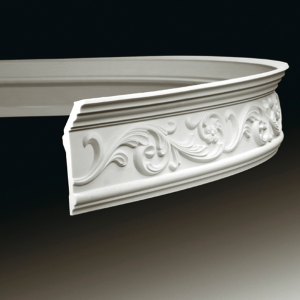 Карниз гибкий полиуретановый Европласт 1.50.163 63х151 мм