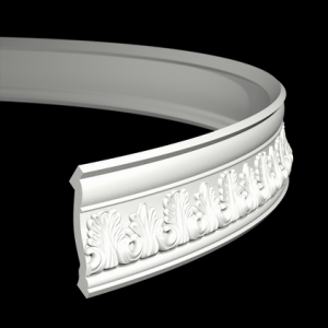 Карниз гибкий полиуретановый Европласт 1.50.198 92х88 мм