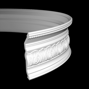 Карниз гибкий полиуретановый Европласт 1.50.201 130х170 мм