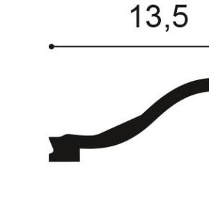 Карниз Orac Decor C331F гибкий 64х135х2000 мм