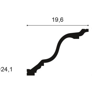 Карниз Orac Decor C334 150х196х2000 мм