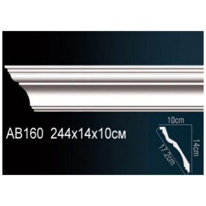 Карниз Перфект AB160 100х140х2440