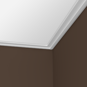 Карниз полиуретановый Европласт 1.50.298 40х13 мм