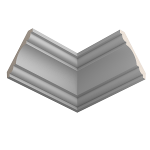 Карниз Ultrawood CR 0018 i 76х76х2000 мм (пог. м)