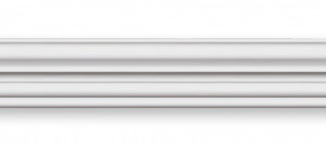 Молдинг Decomaster 97154F гибкий 17х40х2400 мм (пог. м)