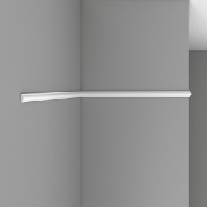 Молдинг Decomaster 97202F гибкий 9х20х2400 мм (пог. м)