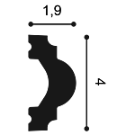Молдинг Orac Decor PX131 19х40х2000 мм