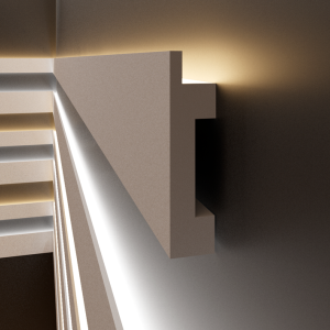 Молдинг Evrowood M07 LED 18x120x2000 мм (пог. м)