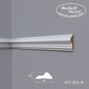 Молдинг МДФ Madest Decor m72 40-16 (пог. м)