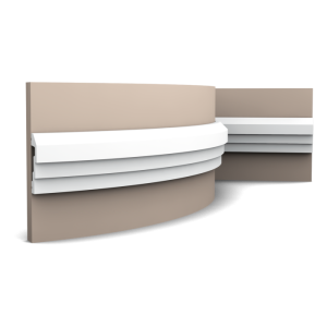 Молдинг Orac Decor P7070F гибкий 22х74х2000 мм