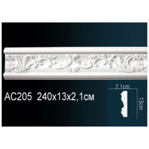 Молдинг Перфект AC205 21х130х2400