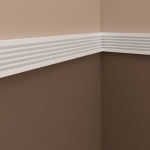 Молдинг полиуретановый Европласт 1.51.370 75х15 мм