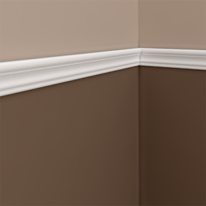 Молдинг полиуретановый Европласт 1.51.377 52х17 мм