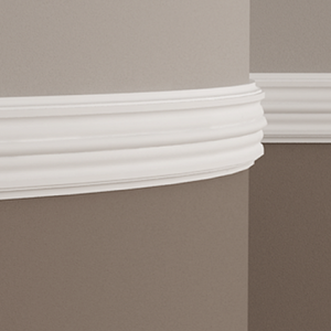 Молдинг полиуретановый Европласт гибкий 1.51.310 96х19 мм