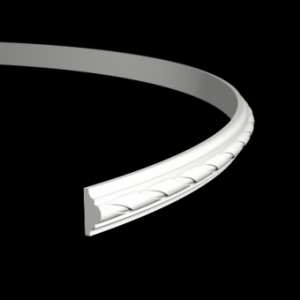 Молдинг полиуретановый Европласт гибкий 1.51.312 40х19 мм