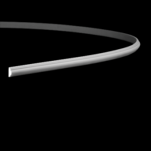 Молдинг полиуретановый Европласт гибкий 1.51.322 25х12 мм