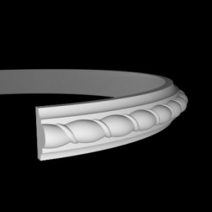Молдинг полиуретановый Европласт гибкий 1.51.353 26х16 мм
