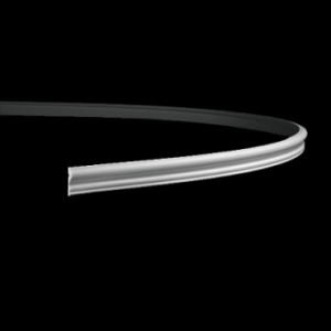 Молдинг полиуретановый Европласт гибкий 1.51.400 44х16 мм