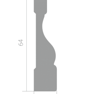 Наличник Ultrawood N 8500 15х64х2200 мм (пог. м)
