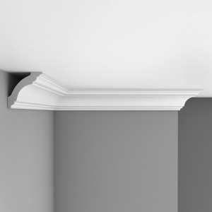 Потолочный плинтус Decomaster DP-213A гибкий 80х85х2400 мм (пог. м)