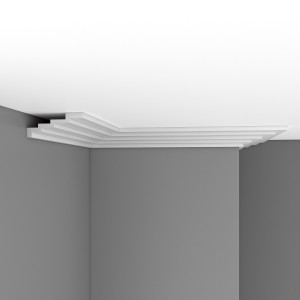 Потолочный плинтус Decomaster DP-375 65х158х2400 мм (пог. м)