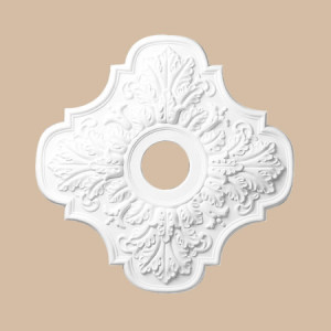 Розетка потолочная Decomaster DR-303 нар. D450 мм, вн. D95 мм