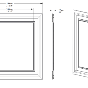 Стеновая панель Orac Decor D503 17х550х550 мм