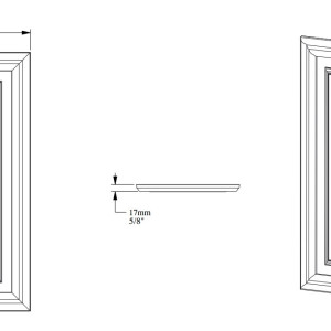 Стеновая панель Orac Decor D504 17х220х550 мм