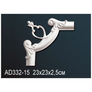 Угловой элемент Перфект AD332-15 230х230
