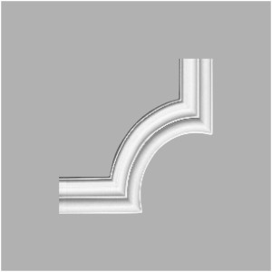 Угол декоративный Decomaster 97200-1 225х225 мм