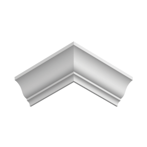 Карниз Ultrawood CR 0001 75х80х2000 мм (пог. м)