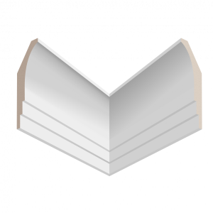 Карниз Ultrawood CR 0026 25х87х2440 мм (пог. м)