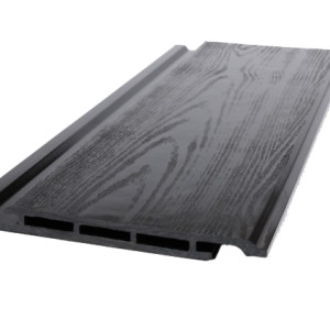 Фасадная доска из ДПК Ecodecking Classic Антрацит 17х160х3000 мм