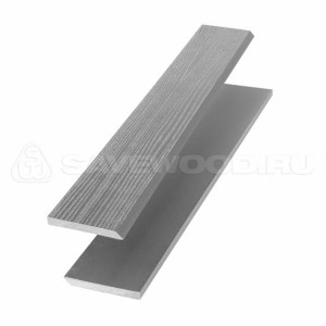 Рейка (штакетник) ДПК Savewood Серый 9х80х4000 мм