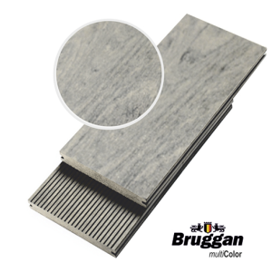 Террасная доска Bruggan Multicolor Gray 2200х160х19 мм