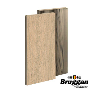 Террасная доска Bruggan Multicolor Sand 3000х140х19 мм