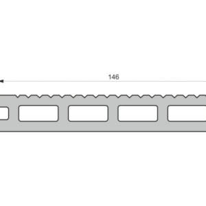 Террасная доска ДПК EcoDecking Extra Шоколад 23х146х4000 мм