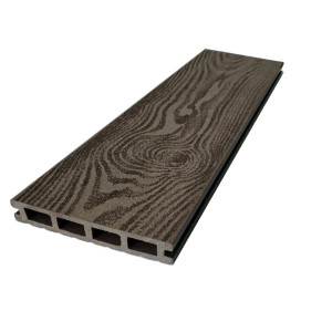 Террасная доска ДПК EcoDecking Komfort 3D Шоколад 23х143х3000 мм