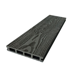 Террасная доска ДПК EcoDecking Komfort Венге 23х143х4000 мм