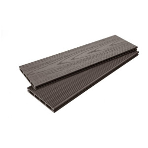 Террасная доска ДПК EcoDecking Tehno Economy Венге 20х145х4000 мм