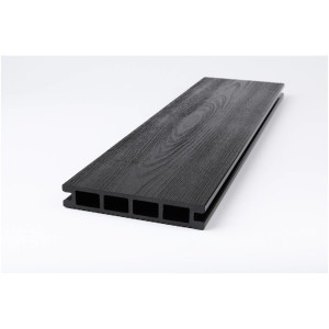 Террасная доска ДПК EcoDecking Titan Антрацит 25х140х3000 мм