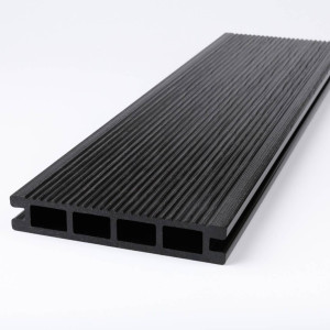 Террасная доска ДПК EcoDecking Titan Антрацит 25х140х3000 мм