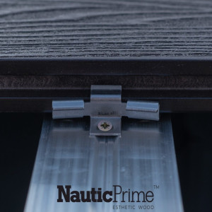 Террасная доска ДПК Nautic Prime Esthetic Wood 24х150х4000 мм Венге