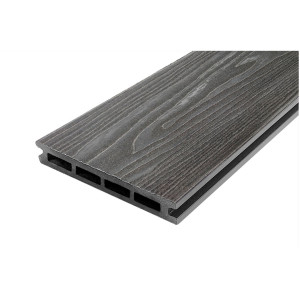 Террасная доска ДПК Nautic Prime Light Esthetic Wood 22х145х6000 мм Серый